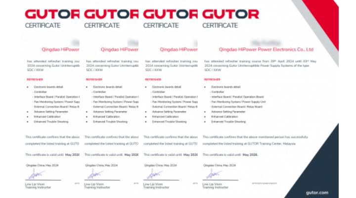 GUTOR UPS不間斷電源維修換零件為(wei) 什麽(me) 要選擇GUTOR原廠的備品備件？